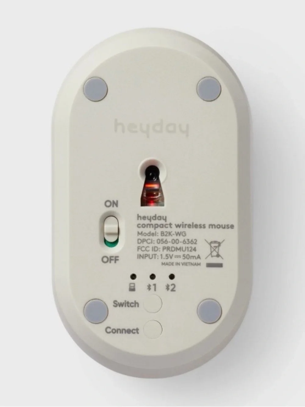 HEYDAY Bluetooth Compact Mouse